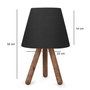 Opviq Lámpara de Mesa AYD-2844 Antracita